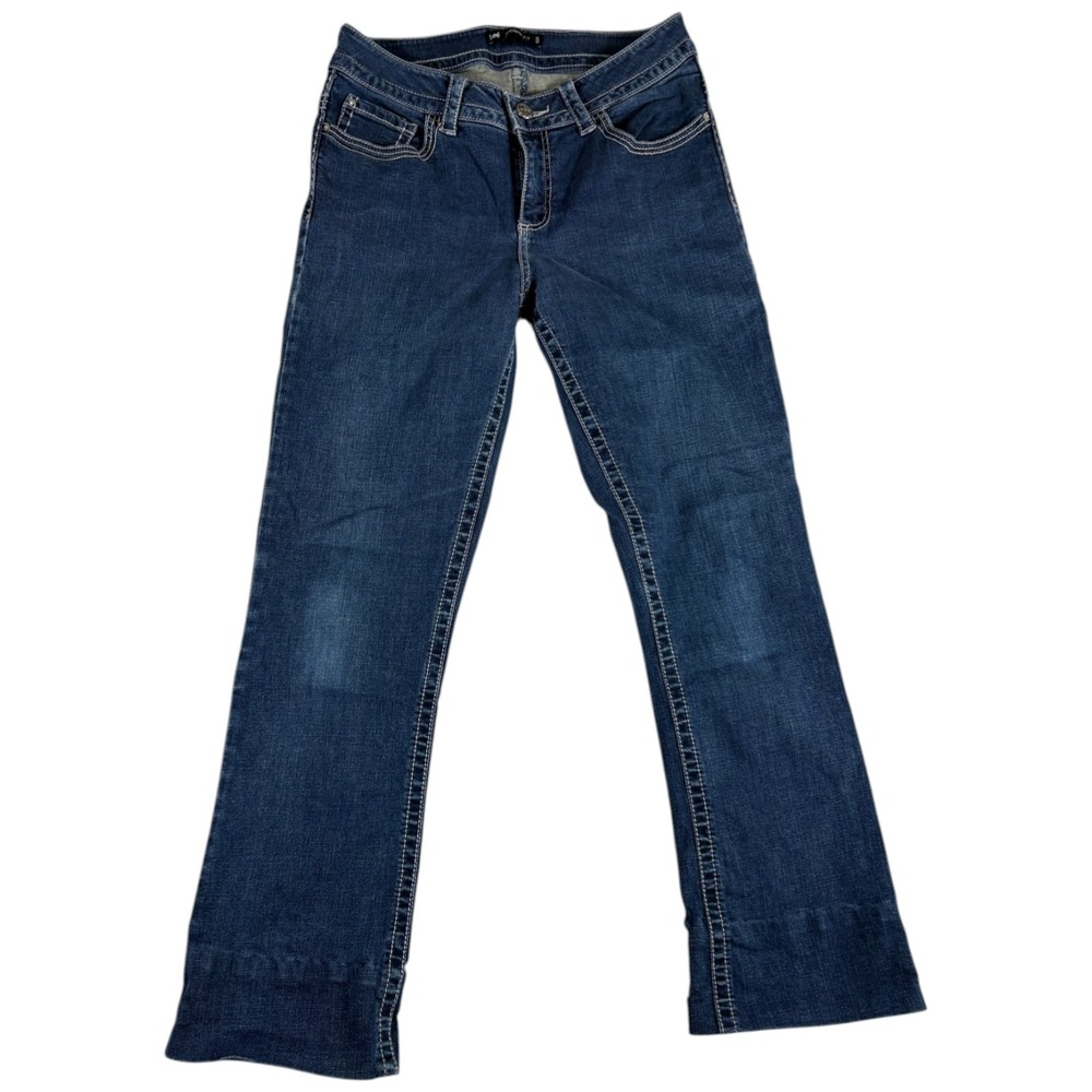 VTG Lee 1889 Jeans Womens 8 Medium Blue‎ Denim Mid Rise Straight USA Union Made